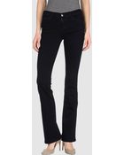 Current/Elliott Denim Pants - Lyst