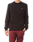 Lyle & Scott Jumper - Kn021V02 Ls Crew Neck Lambswool Jumper - Lyst