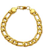 Marc Ecko' Goldtone Link Chain Bracelet - Lyst