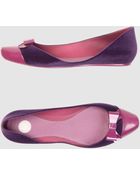 Melissa Ballet Flats - Lyst