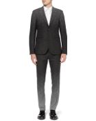Raf Simons Grey Slimfit Degradã Check Woolblend Suit - Lyst