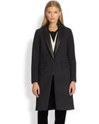 Rag & Bone Roseburg Wool Leather Coat - Lyst