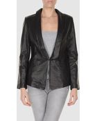Rika Leather Outerwear - Lyst