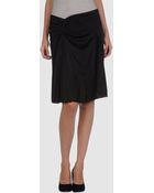Versace Knee Length Skirt - Lyst