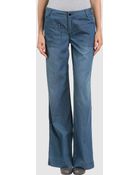 Yigal Azrouel Denim Pants - Lyst