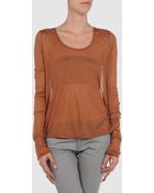 Zoe Tees Long Sleeve T-Shirt - Lyst
