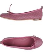 Gucci Ballet Flats - Lyst