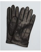 Portolano Black Lambskin Cashmere Lined Gloves - Lyst