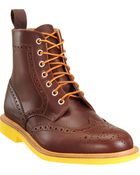 Mark Mcnairy New Amsterdam Brogue Boot - Lyst