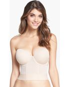 Wacoal Red Carpet Longline Strapless Bra - Lyst