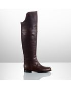Ralph Lauren Collection Serisa Overtheknee Boot - Lyst
