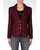 Armani Jeans Three Buttons Jacket - Lyst
