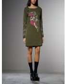 Patrizia Pepe Short Dress - Lyst