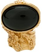 Saint Laurent Embellished Ring - Lyst