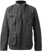 Barbour Military Jacket - Lyst