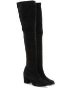 Opening Ceremony Marquee Suede Overtheknee Boots - Lyst
