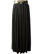 Philipp Plein Pleated Maxi Skirt - Lyst
