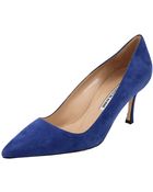 Manolo Blahnik Bb Pump - Lyst