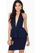 Nasty Gal Wicked Ways Peplum Dress - Lyst