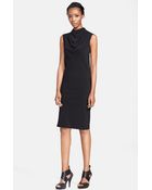 Rick Owens Cowl Neck Dress - Lyst
