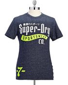 Superdry Graphic Tshirt - Lyst