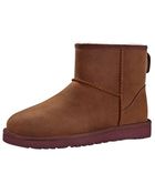 Ugg Classic Mini Leather Boots - Lyst