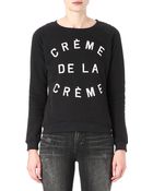 Zoe Karssen Crème De La Crème Sweatshirt - Lyst