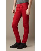 Burberry Shoreditch Piecedyed Skinny Fit Jeans - Lyst