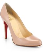 Christian Louboutin Decollete Jazz Calfskin Pumps - Lyst