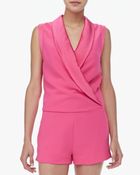 L'Agence Satincollar Sleeveless Jumpsuit - Lyst