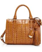 Brahmin La Scala Satchel - Lyst
