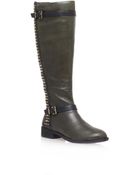 Jessica Simpson Ellister Low Heel Calf Boots - Lyst