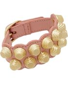 Balenciaga Arena Tworow Giant All Stud Bracelet - Lyst
