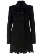 Emilio Pucci Cutout Detail Coat - Lyst