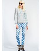 House of Holland Polka Dot Skinny Jeans - Lyst