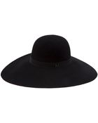 Maison Michel Wide Brim Hat - Lyst