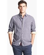Rag & Bone Plaid Cotton Shirt - Lyst