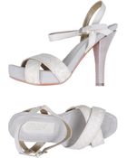 Lena Milos Platform Sandals - Lyst