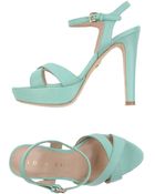 Lola Cruz Platform Sandals - Lyst