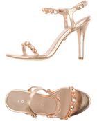 Lola Cruz Highheeled Sandals - Lyst