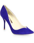 Sophia Webster Izzy Suede Pumps - Lyst