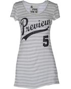 5preview Short Sleeve Tshirt - Lyst