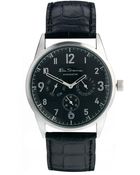 Ben Sherman Black Leather Watch Bs051 - Lyst