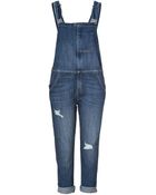 Current/Elliott Traveler Denim Ranch Hand Overall - Lyst