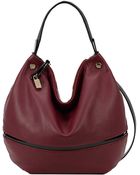 Furla Montmartre Cervo Patent Leather Hobo Bag - Lyst