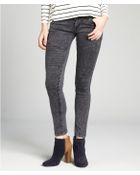 James Jeans Charcoal Stretch 'Moto' Skinny Leg Jeans - Lyst