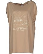 Twin-set Simona Barbieri Short Sleeve T-Shirt - Lyst