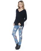 Vince Double V Sweater - Lyst