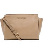 Michael Kors Selma Medium Messenger - Lyst