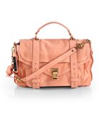 Proenza Schouler Ps1 Medium Suede Satchel - Lyst